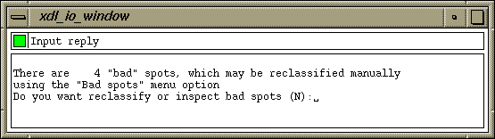 bad spots
