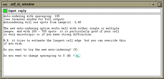 autoindexing
window